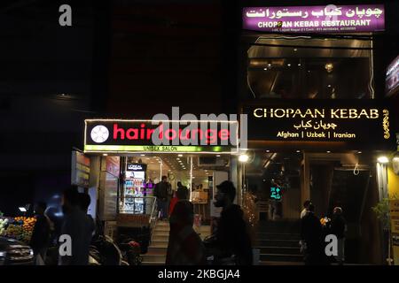 Chopaan Kebab, un restaurant afghan dans la région de Lajpat Nagar à New Delhi, Inde, le 08 février 2020 (photo de Nasir Kachroo/NurPhoto) Banque D'Images