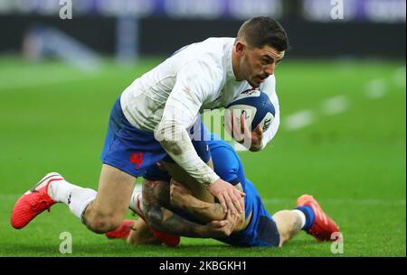 Anthony Bouthier de France en action pendant le match de rugby Guinness 6 Nations France / Italie au Stade de France à Paris, France sur 9 février 2020 (photo de Matteo Ciambelli/NurPhoto) Banque D'Images