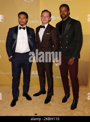 West Hollywood, États-Unis. 03rd novembre 2022. Greg Tarzan, Lewis Pullman, Jay Ellis arrive au Gala amfAR de Los Angeles 2022 qui s'est tenu au Pacific Design Center à West Hollywood, CA jeudi, 3 novembre 2022 . (Photo de Juan Pablo Rico/Sipa USA) crédit: SIPA USA/Alay Live News Banque D'Images