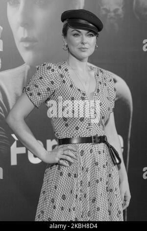 Actrice Serinda Swan au photocall pour la première série de télévision "la Forense" saison 2 à Madrid, Espagne, sur 19 février 2020. (Photo par Oscar Gonzalez/NurPhoto) Banque D'Images