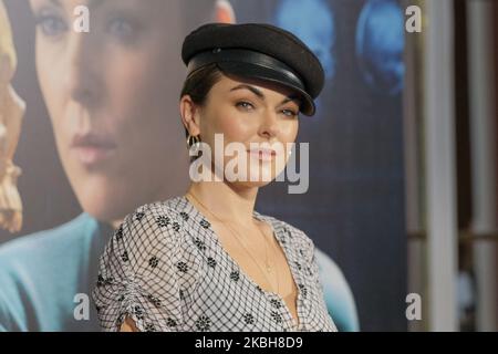 Actrice Serinda Swan au photocall pour la première série de télévision "la Forense" saison 2 à Madrid, Espagne, sur 19 février 2020. (Photo par Oscar Gonzalez/NurPhoto) Banque D'Images