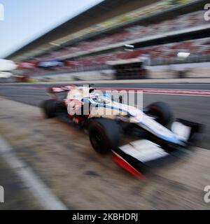 Nicholas Latifi du Canada pilotant le (6) ROKiT Williams Racing pendant le troisième jour des essais d'hiver de Formule 1 au circuit de Barcelone-Catalunya sur 21 février 2020 à Barcelone, Espagne. (Photo de Jose Breton/Pics action/NurPhoto) Banque D'Images