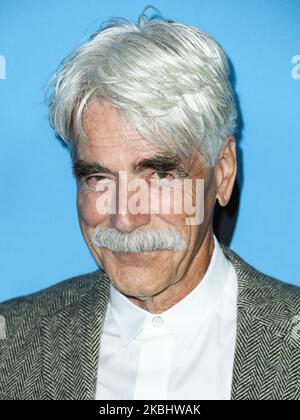 HOLLYWOOD, LOS ANGELES, CALIFORNIE, États-Unis - FÉVRIER 24 : l'acteur Sam Elliott arrive au Los Angeles Special screening of Netflix's 'All the Bright place' qui se tient à ArcLight Hollywood sur 24 février 2020 à Hollywood, Los Angeles, Californie, États-Unis. (Photo par Xavier Collin/image Press Agency/NurPhoto) Banque D'Images