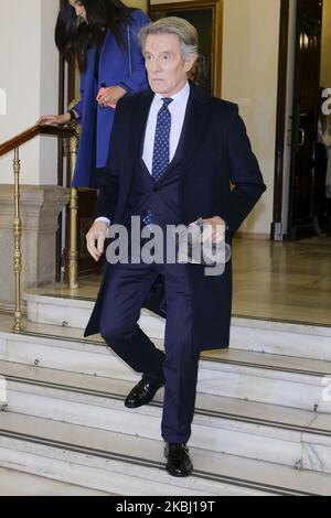 Alfonso Diez assiste à l'événement de Cayetano Martinez de Irujo reçoit la médaille d'honneur de l'Académie nationale royale de médecine sur 26 février 2020 à Madrid, Espagne. (Photo par Oscar Gonzalez/NurPhoto) Banque D'Images