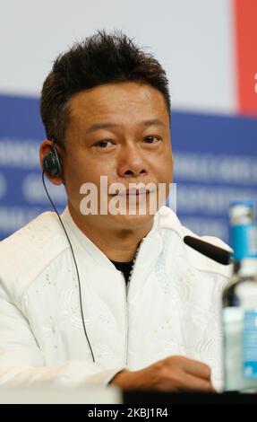 L'acteur Tai Lee Kang-sheng participe à la conférence de presse ''Days' (Rizi) lors du festival international du film de Berlinale 70th à Grand Hyatt à Berlin, en Allemagne, sur 27 février 2020. (Photo par Dominika Zarzycka/NurPhoto) Banque D'Images