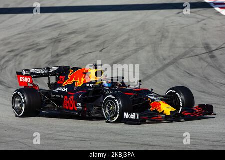 23 ALBON Alexander (tha), Aston Martin Red Bull Racing Honda RB16, action lors des épreuves d'hiver de Formule 1 au circuit de Barcelone - Catalunya sur 28 février 2020 à Barcelone, Espagne. (Photo par Xavier Bonilla/NurPhoto) Banque D'Images