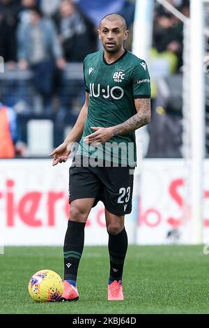 Danilo de Bologne pendant la série Un match entre le Latium et Bologne au Stadio Olimpico, Rome, Italie, le 29 février 2020. (Photo de Giuseppe Maffia/NurPhoto) Banque D'Images