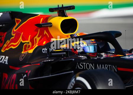 23 ALBON Alexander (tha), Aston Martin Red Bull Racing Honda RB16, action lors des épreuves d'hiver de Formule 1 au circuit de Barcelone - Catalunya sur 28 février 2020 à Barcelone, Espagne. (Photo par Xavier Bonilla/NurPhoto) Banque D'Images