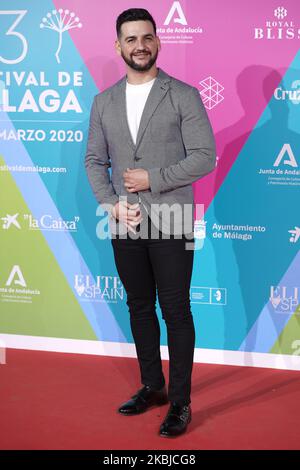 Fran Perea participe au cocktail Party 23rd du Festival du film de Malaga à Circulo de las Artes à Madrid, Espagne, le 3 mars 2020 (photo de Carlos Dafonte/NurPhoto) Banque D'Images