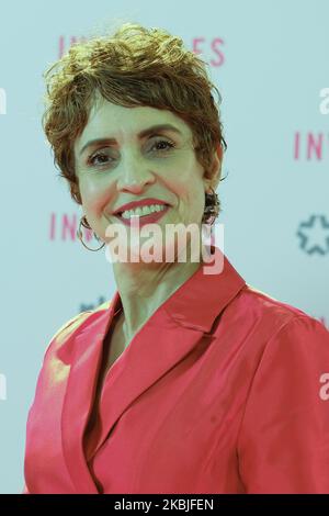 L'actrice espagnole Adriana Ozores pendant le premier ministre du film 'Invisibless' au Capitole de Cines à Madrid, Espagne, 05 mars 2020. (Photo par Oscar Gonzalez/NurPhoto) Banque D'Images