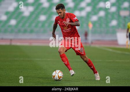 Edmilson Junior Al Duhail à l'occasion du match de la QNB Stars League contre Al-Sailiya SC au stade Hamad bin Khalifa à Doha, Qatar, le 7 mars 2020. (Photo de Simon Holmes/NurPhoto) Banque D'Images