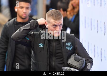 Jordan Pickford lors du match de la Premier League entre Chelsea et Everton à Stamford Bridge, Londres, le dimanche 8th mars 2020. (Photo par MI News/NurPhoto) Banque D'Images