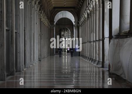 Vue générale de Milan pendant le confinement en raison de l'urgence du coronavirus, 12 avril 2020 (photo de Mairo Cinquetti/NurPhoto) Banque D'Images