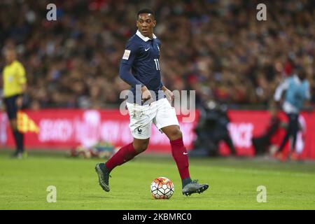 Anthony Martial de France lors du match international entre l'Angleterre et la France au stade Wembley, mardi 17th November2015. (Photo par Ryan Dinham/MI News/NurPhoto) Banque D'Images