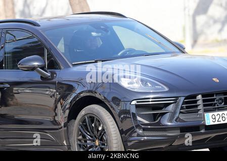 Samuel Umtiti à la ville sportive du FC Barcelone pour subir le test Covid-19, à Barcelone le 06th mai 2020. (Photo de Joan Valls/Urbanandsport/NurPhoto) Banque D'Images