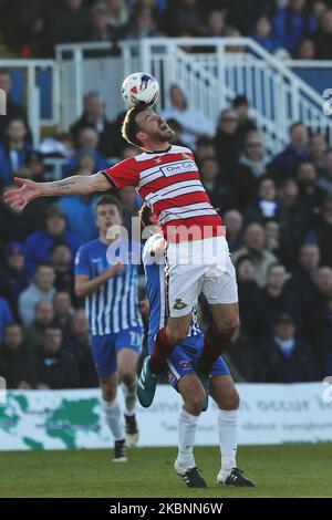 Andy Butler de Doncaster Rovers lors du match SKY Bet League 2 entre Hartlepool United et Doncaster Rovers à Victoria Park, Hartlepool, Royaume-Uni, le 6th mai 2017. (Photo de Mark Fletcher/MI News/NurPhoto) Banque D'Images