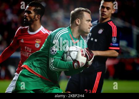 (IMAGE DU FICHIER) Manuel Neuer, gardien de but allemand du Bayern Munich, a prolongé son contrat avec le club jusqu'au 30 juin 2023, il a été annoncé à Munich, en Allemagne, sur 20 mai 2020. (Photo par Pedro Fiúza/NurPhoto) Banque D'Images