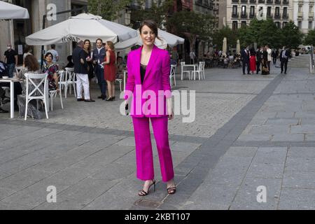 Andrea Levy Soler arrive à l'Opéra Royal pour assister à la première de l'opéra 'la Traviata', à Madrid, Espagne, le 01 juillet 2020. L'Opéra Royal rouvre avec la première de l'opéra « la Traviata » sous des mesures de sécurité implantées en raison de la crise de santé du coronavirus. (Photo par Oscar Gonzalez/NurPhoto) Banque D'Images