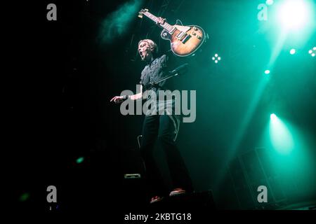 Ben Wells de la cerise en pierre noire se produit en direct à Alcatraz à Milan, Italie, sur 15 février 2016 (photo de Mairo Cinquetti/NurPhoto) Banque D'Images