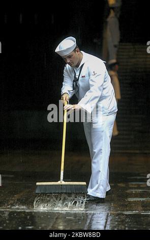 30 mai 2003-Busan, de la marine sud-coréenne et américaine, prépare leur victoire à la guerre au port de Busan, en Corée du Sud. (Photo de Seung-il Ryu/NurPhoto) Banque D'Images