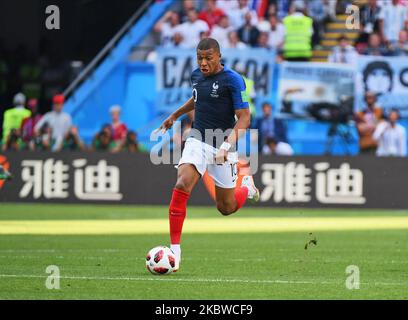 Kylian Mbappé Lottin lors de la coupe du monde de la FIFA, la France contre l'Argentine à Kazan Arena, Kazan, Russie sur 30 juin 2018. (Photo par Ulrik Pedersen/NurPhoto) Banque D'Images