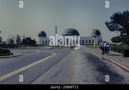 Los Angeles, États-Unis mai 1979 : observatoire astronomique de Los angeles en 70s Banque D'Images