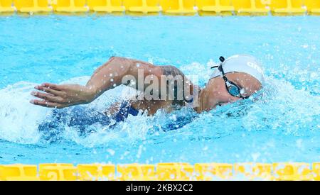 Anna Egorova (RUS) participe au freestyle féminin 400m lors du trophée international de natation Frecciarossa Settecolli à Rome, Italie sur 12 août 2020 (photo de Matteo Ciambelli/NurPhoto) Banque D'Images