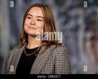 2022-11-04 14:01:39 AMSTERDAM - Princesse Ariane pendant la séance de photo dans le Nieuwe Kerk. ANP REMKO DE WAAL pays-bas hors - belgique hors Banque D'Images