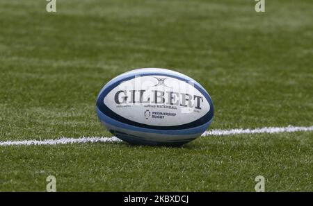 Match de bal lors du rugby Gallagher Premiership entre Saracens et Harlequins au stade Allianz Park, Hendonon, Royaume-Uni, le 22nd août 2020 (photo d'action Foto Sport/NurPhoto) Banque D'Images