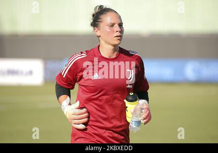 Laura Giuliani de Juventus en action pendant la série des femmes Un match entre Hellas Verona et Juventus au stade de Sinergy sur 22 août 2020 à Vérone, Italie. (Photo de Giuseppe Cottini/NurPhoto) Banque D'Images