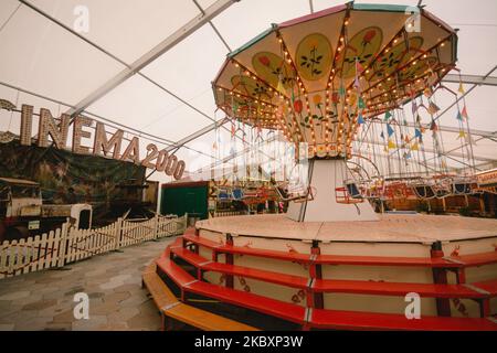 Vue générale de la première journée d'ouverture de la foire historique à Bonn, Allemagne, sur 28 août 2020. (Photo de Ying Tang/NurPhoto) Banque D'Images