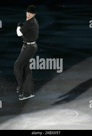 Thomas Verner de Tchécoslovaquie se produit lors du gala de l'exposition finale 2008/2009 du Grand Prix de patinage artistique de l'UIP à Goyang, près de Séoul, en Corée du Sud, sur 14 décembre 2008. (Photo de Seung-il Ryu/NurPhoto) Banque D'Images