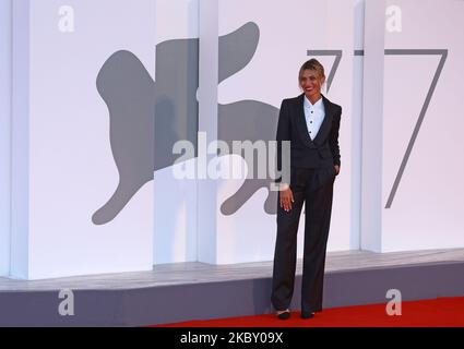 Anna Foglietta participe à la séance photo de la patronne du Festival du film de Venise de 77th sur 01 septembre 2020 à Venise, en Italie. (Photo de Matteo Chinellato/NurPhoto) Banque D'Images