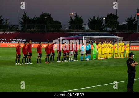 Match de ligue des Nations de l'UEFA entre l'Espagne et l'Ukraine au stade Alfredo Di Stefano sur 6 septembre 2020 à Madrid, Espagne (photo de Jon Imanol Reino/NurPhoto) Banque D'Images