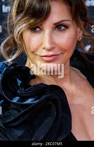 Gina Gershon participe à la première du Festival du Rifkin lors du Festival international du film de Saint-Sébastien de 68th au Palais Kursaal sur 18 septembre 2020, à San Sebastian, en Espagne. (Photo de Frank Lovicario/NurPhoto) Banque D'Images