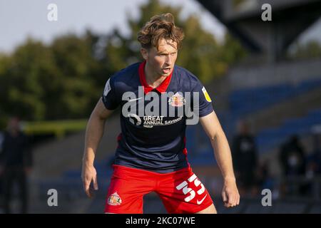 Denver Hume of Sunderland pendant le match de la Sky Bet League 1 entre Oxford United et Sunderland au Kassam Stadium, Oxford, Angleterre, le 19 septembre 2020. (Photo de Leila Coker/MI News/NurPhoto) Banque D'Images