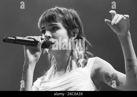 La chanteuse Natalia Lacunza lors de sa représentation au festival Tomavistas Extra à Ifema, Madrid, Espagne, sur 19 septembre 2020. (Photo par Oscar Gonzalez/NurPhoto) Banque D'Images