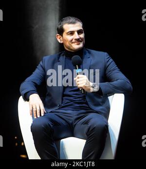 Iker Casillas assiste au Festival dello Sport au Teatro Strehler à Milan, Italie, on 11 octobre 2020 (photo de Mairo Cinquetti/NurPhoto) Banque D'Images