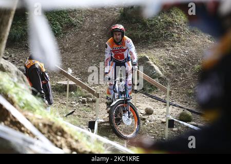 Toni Bou de l'écurie de son Honda (Montesa / Trial GP) pendant le Championnat du monde de Trial FIM Hertz (Round 4) au circuit moto Club Lazzate sur 11 octobre 2020 à Lazzate (MB), Italie (photo de Massimiano Ferraro/NurPhoto) Banque D'Images