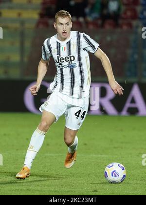Federico Chiesa de Juventus FC pendant la série Un match entre le FC Crotone et le FC Juventus sur le stade 17 octobre 2020 'Ezio Scida' à Crotone, Italie (photo de Gabriele Maricchiolo/NurPhoto) Banque D'Images