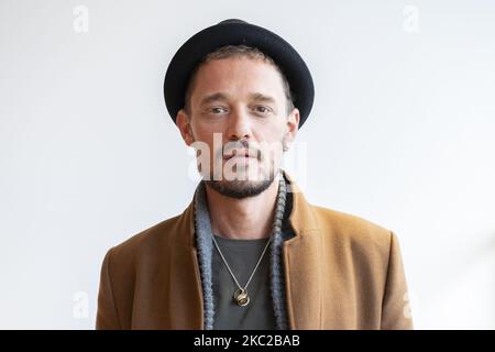 L'acteur Federico Aguado pose lors de la séance de portrait à Madrid, Espagne, sur 22 octobre 2020. (Photo par Oscar Gonzalez/NurPhoto) Banque D'Images