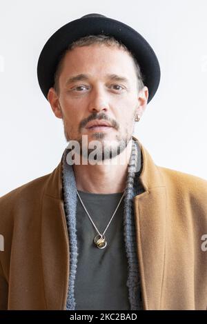 L'acteur Federico Aguado pose lors de la séance de portrait à Madrid, Espagne, sur 22 octobre 2020. (Photo par Oscar Gonzalez/NurPhoto) Banque D'Images