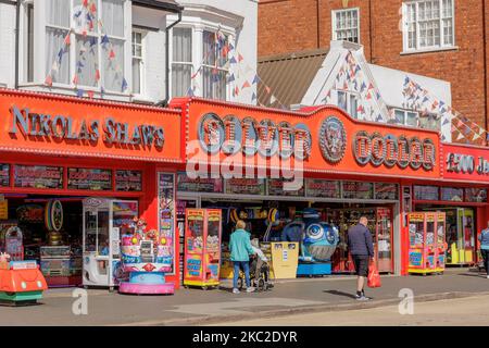 Salle de jeux Scarborough North Yorkshire Angleterre Banque D'Images