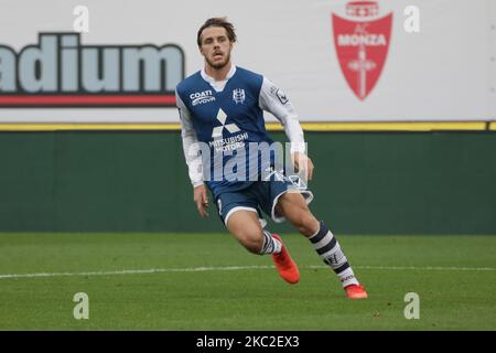 Pendant le match de la série B entre Monza - Chievo Vérone au Stadio Brianteo à Milan, Italie, sur 24 octobre 2020 (photo de Mairo Cinquetti/NurPhoto) Banque D'Images