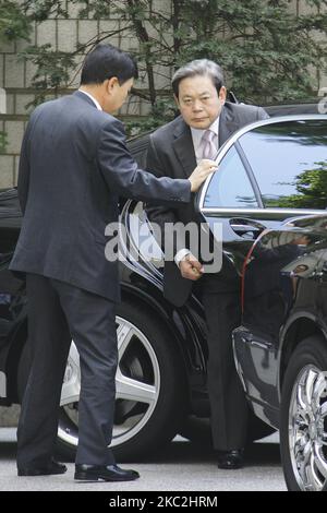 (IMAGE DU FICHIER) Lee Kun-Hee de l'ancien Président du Groupe Samsung.Lee Kun-Hee, meurt à 78. . (Photo de Seung-il Ryu/NurPhoto) Banque D'Images