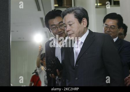 (IMAGE DU FICHIER) Lee Kun-Hee de l'ancien Président du Groupe Samsung.Lee Kun-Hee, meurt à 78. . (Photo de Seung-il Ryu/NurPhoto) Banque D'Images