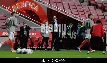 Luisao, directeur de SL Benfica pendant le match de Liga nos entre SL Benfica et Belenenses SAD au stade Luz sur 26 octobre 2020 à Lisbonne, Portugal. (Photo de Paulo Nascimento/NurPhoto) Banque D'Images