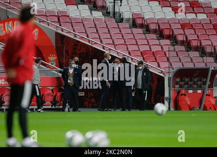 Luisao, directeur de SL Benfica et petit de Belenenses SAD pendant le match Liga nos entre SL Benfica et Belenses SAD au stade Luz sur 26 octobre 2020 à Lisbonne, Portugal. (Photo de Paulo Nascimento/NurPhoto) Banque D'Images