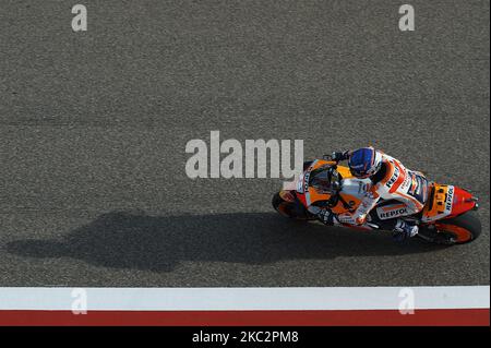 Alex Marquez (73) d'Espagne et Repsol Honda Team pendant le MotoGP de Teruel au circuit d'Aragon de Motorland sur 25 octobre 2020 à Alcaniz, Espagne. (Photo de Jose Breton/Pics action/NurPhoto) Banque D'Images