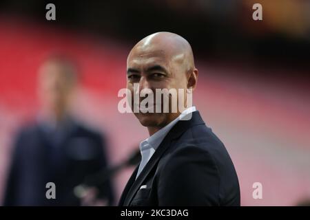 Luisao de SL Benfica lors du match de l'UEFA Europa League Group D entre SL Benfica et les Rangers FC à Estadio da Luz sur 5 novembre 2020 à Lisbonne, Portugal. (Photo de Paulo Nascimento/NurPhoto) Banque D'Images